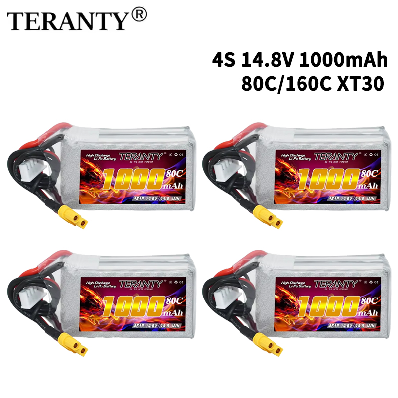Fpv Drone Esc - TERANTY 4S 1000mAh 14.8V 80C/160C Lipo