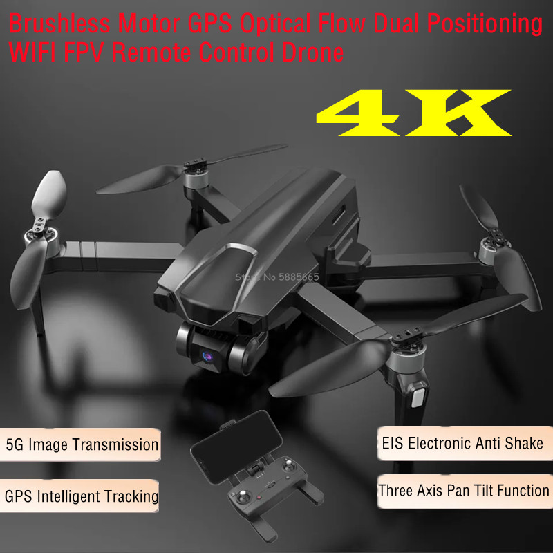 Fpv Drone Camera - Professional 4K GPS Return FPV EIS