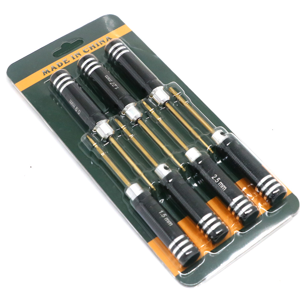 Fpv Drone Tool Kit - 7pcs Titanium Plating Mini Precision Hex