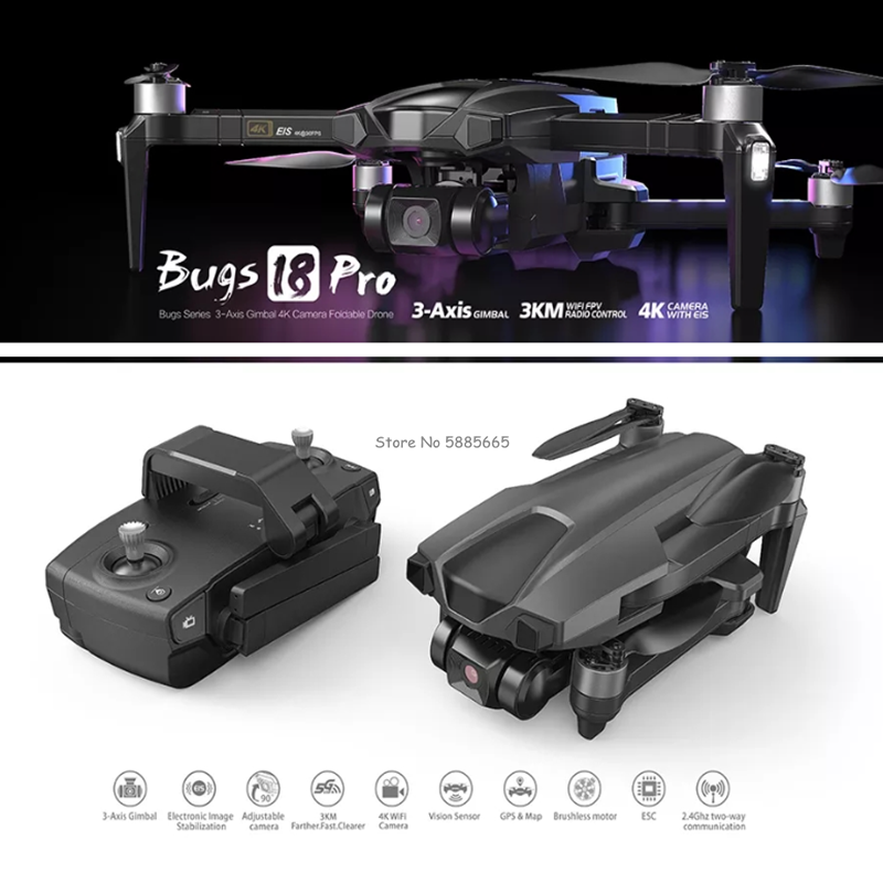 Professional 4K GPS Return FPV - Fpv Drone Camera review and price